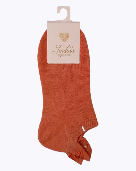 جوراب مچی سه پاشنه پشت چاپدار زنانه جوراب نوین